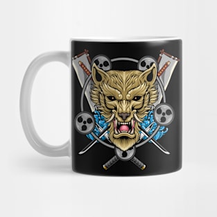 Japanese Wolf 4.4 Mug